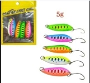 Zestaw przynęt 5 sztuk blachy 5g