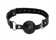 CZARNY KNEBEL GAG BALL