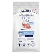 Baltica Adult Light (Fish & Rice) Ryba z Ryżem M/L - 12 kg