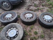 Felgi renault master 215/65r16c, opony słabe.