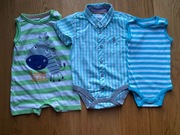 Cool Club body rampers 62-68 cm 3 szt. fajniutkie b. dobry stan