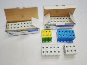 Listwa zaciskowa AL/CU 2,5-50 zółto-zielona E.4119/CU