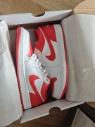 Buty Nike Air Jordan 1 Low White Gym Red 44 NOWE
