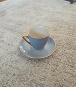 Oryginalna Tułowice Filiżanka z czasów prl pozłacana