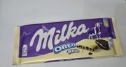 MILKA Czekolada mleczna Oreo white biała 100 g DE