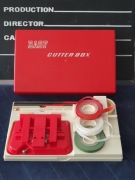 VINTAGE BASF Cutter Box | Zestaw do montażu/naprawy taśm magnetofonowych  