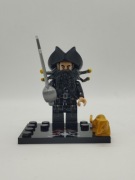 Minifigurka Czarnobrody z Piraci z Karaibów Kompatybilna z LEGO