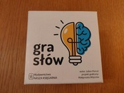 Gra SŁÓW (Nasza Księgarnia) - Stan IDEALNY - Prawie NOWA - Komplet