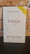 CZESŁAW MIŁOSZ - POEZJE TOM III