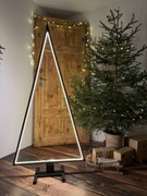 Choinka metalowa ledowa 140 cm 