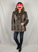 Elegancka kurtka z naturalnego futra królika
