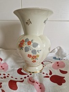 Porcelanowy wazon Tielsch-Altwasser Niemcy oryginał sygnowany kwiaty antyk
