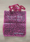 Różowa torba w panterkę shopper Tally Weijl scene emo punk panterka