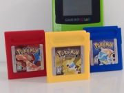 3 GRY POKEMON - BLUE, RED, YELLOW Gameboy Color/Advance/Sp/Classic/Pocket