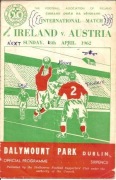 Program Irlandia - Austria 1962.04.08
