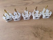 WAC250RPA WK5 wtyk 250V standard RPA 3 biegunowy biały 5A - 5szt