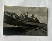 Olsztyn koło Częstochowy Ruiny zamku pocztówka wysłana ze znaczkiem lata 60