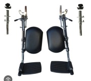 Zestaw nóżek do wózka inwalidzkiego