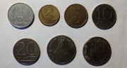Zestaw (+) 7 monet obiegowe, okolicznościowe. PRL 1988 r. Komplet (ZL5) 
