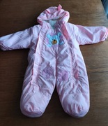 DZIEWCZYNKA ciepły kombinezonek rozm 56/62cm