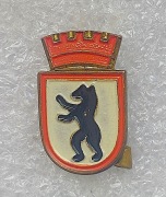 Odznaka Herb Berlin NRD Lata 50