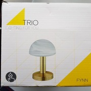 LAMPKA STOŁOWA ZŁOTA  TRIO FYNN