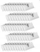 Identyfikator z Klipsem Agrafka Etui Zawieszka x50