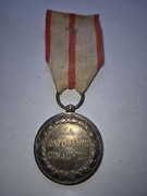 Medal za Ratowanie Ginących SREBRO.Oryginał.