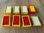 LEGO drzwi różne kolory 8szt.
