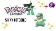 Pokemon Legends Z-A | Shiny Totodile + Master Ball