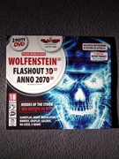 Wolfenstein/ Flashout 3D/Anno 2070 PL CD-Action kody nieużywane 