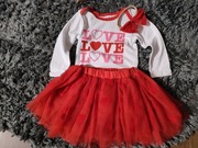 Zestaw na walentynki, 12/18m