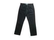 Wrangler durable czarne jeansy straight 3432 męskie