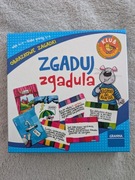 Gra planszowa dla dzieci Zgaduj Zgadula obrazkowe zagadki jak nowa