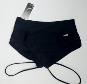 Spodenki czarne fitness pole dance lycra M 