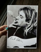 Plakat A4 kodak kurt Cobain poster 