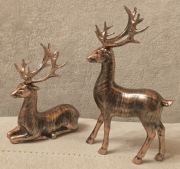 Figurki kolekcjonerskie myśliwskie JELENIE BYKI. Na prezent. Wieniec. Nowe.