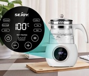 Czajnik elektryczny SEJOY TN74 800 W 1,2 l biały