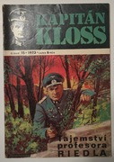 Kapitan Kloss  TAJEMSTVI profesora RIEDLA  nr.15  wyd. Czechosłowackie 