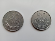 Monety PRL 1986-1987 50 groszy