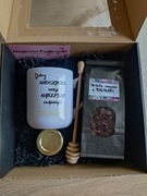 Prezent na dzień Nauczyciela MINI BOX zestaw prezentowy kubek Dobry Nauczyc