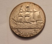 2 zlote 1936 zagiel moneta 