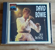 David Bowie "Live in New York City" cd