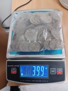 Monety 1 zł PRL woreczek 400g