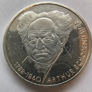 10 marek 1988 D RFN Rocznica śmierci A.Schopenhauera Ag 0,625 waga 15,5