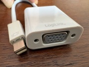 Przejściówka ze złącza mini display port na VGA.