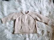 Beżowy sweterek dla maluszka 6-9 miesiecy, r.74, Zara Baby