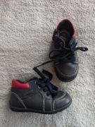 Granatowe eleganckie zasuwane buty sneakersy Geox Respira 22