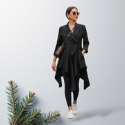 Elegancki żakiet damski czarny od Wendy Trendy 