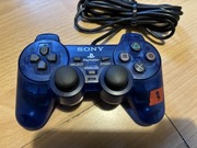Oryginalny niebieski Dual Shock PS2